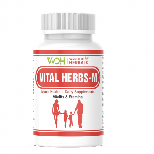 Vital Herbs -M Ayurvedic Medicines for Men Sexual Power. Improves Quality & Quantity of Sperm