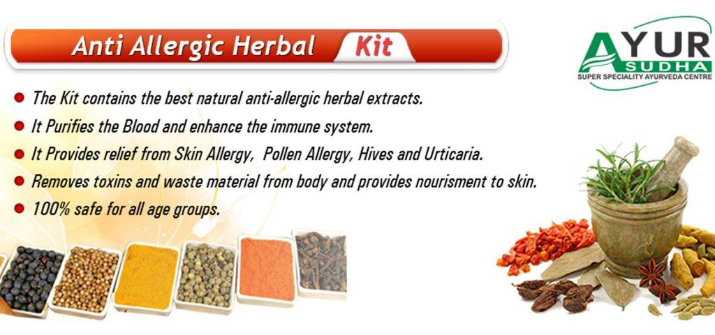 Skin Allergy Ayurvedic medicine and treatment in India.